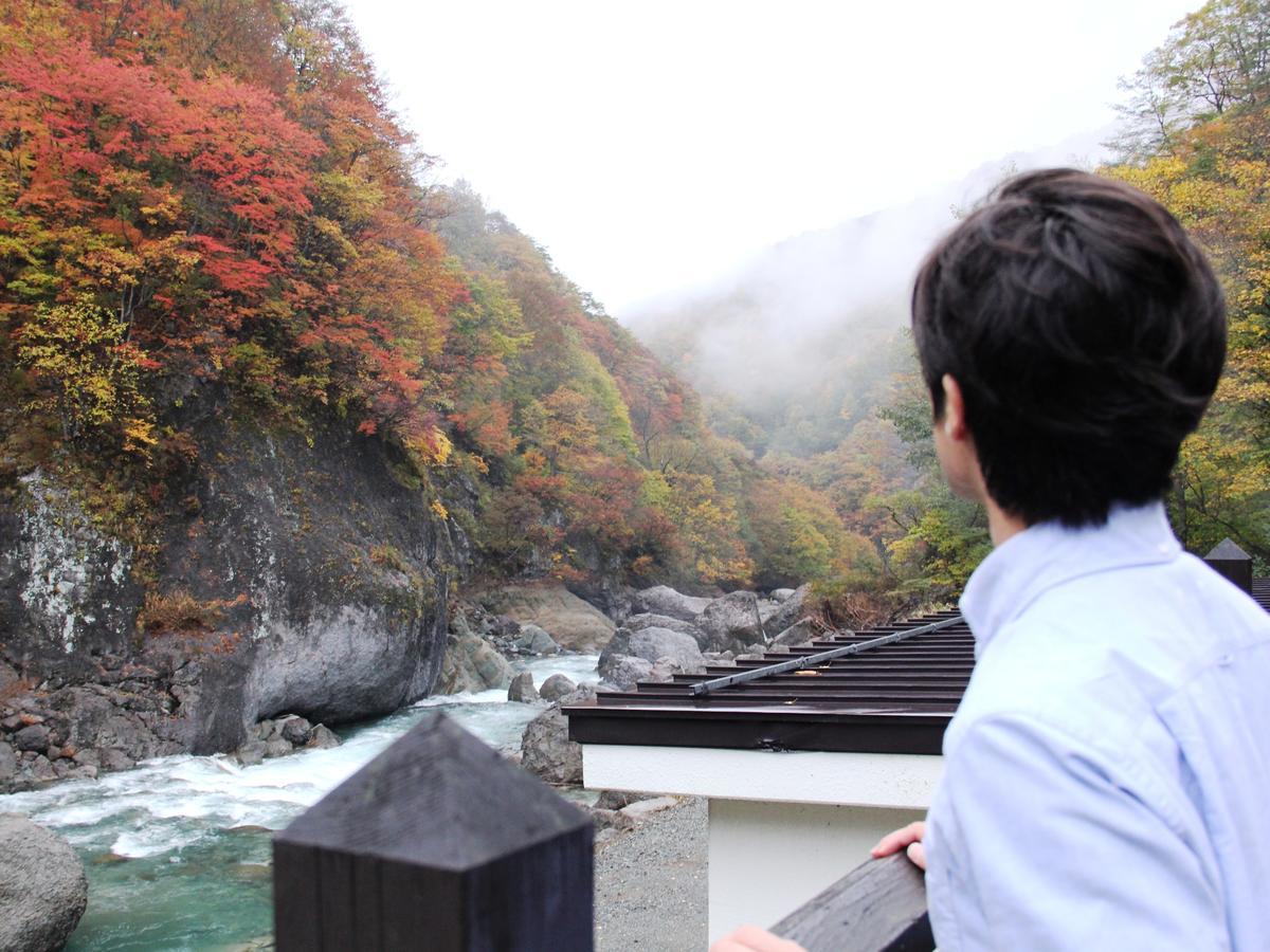 Kiriake Riverside House Hotel Nagano Exterior photo